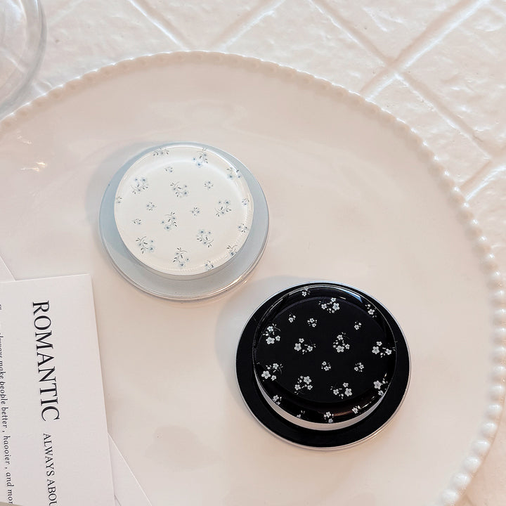 Decorative ceramic coaster with floral design Kalsten