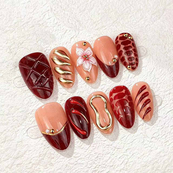 Decorative Press-On Nails