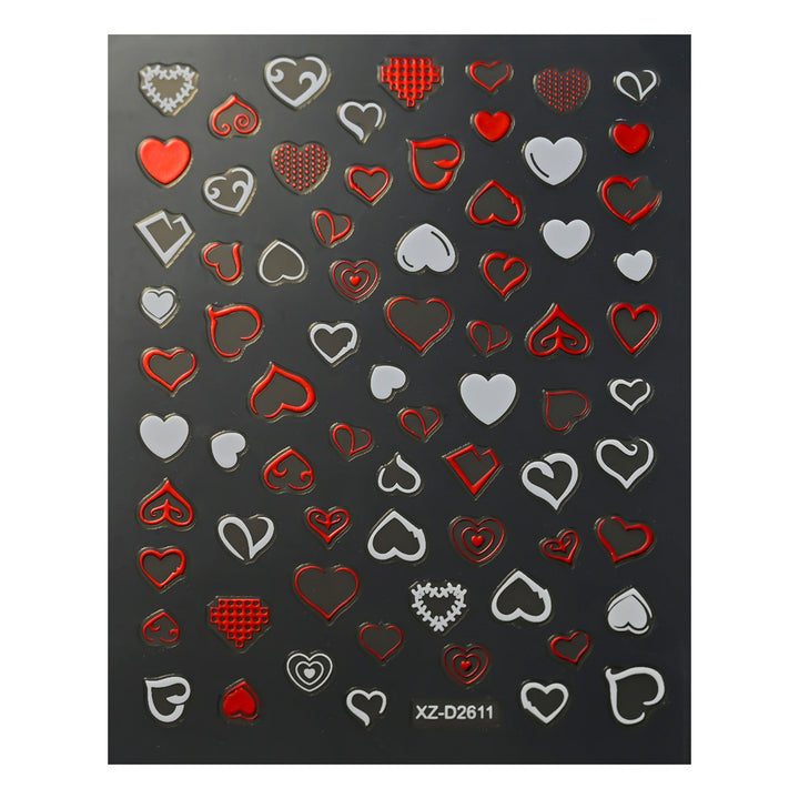Cute Love-Themed Nail Art Charms