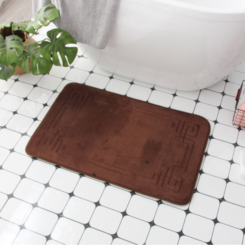 Plush Bath Mat Kalsten