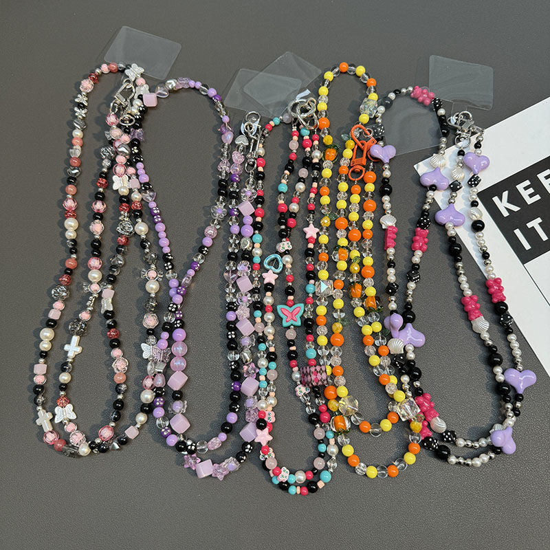 Artisan Beaded Charm Necklace Kalsten