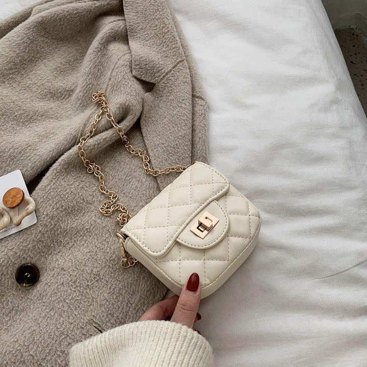 Quilted Crossbody Messenger Bag Kalsten