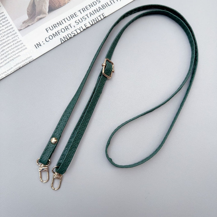 Adjustable Faux Leather Crossbody Strap Kalsten