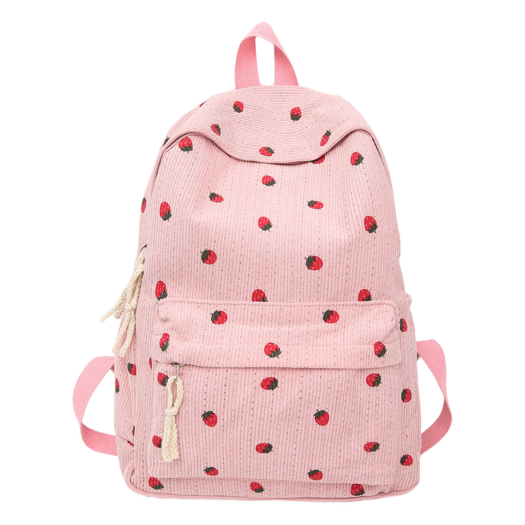 Backpack with Playful Fruit Pattern Kalsten