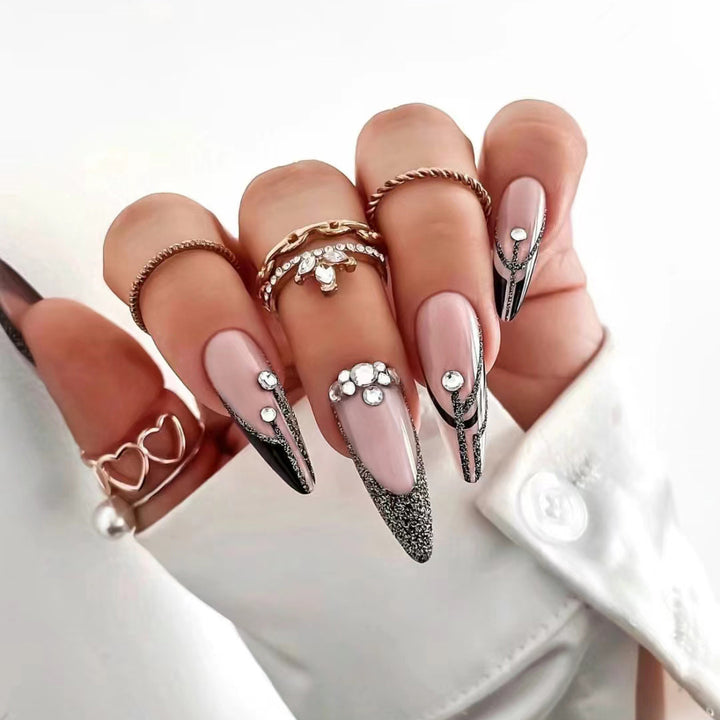 Glamorous Stiletto Nail Art
