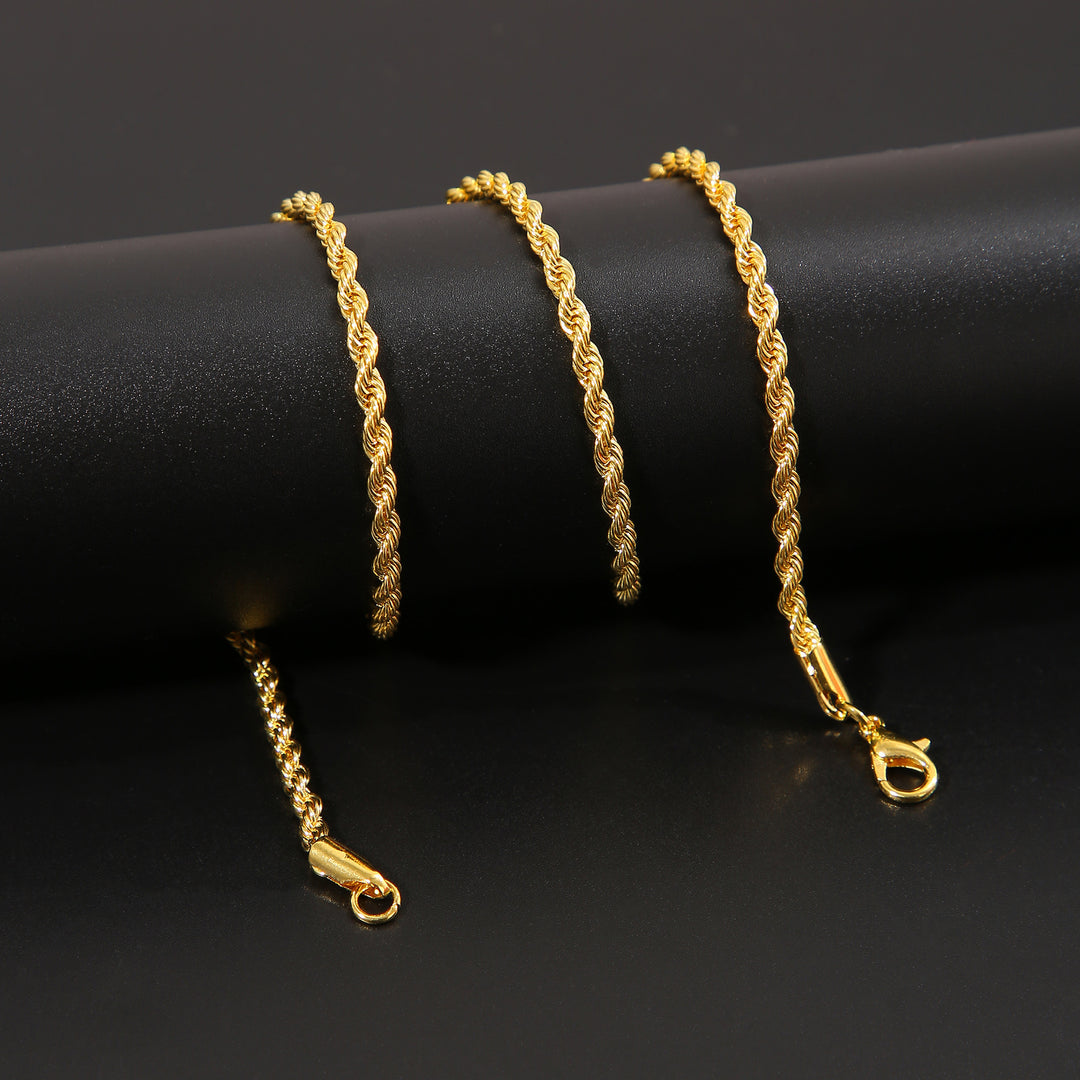 Twisted Rope Chain Necklace Kalsten