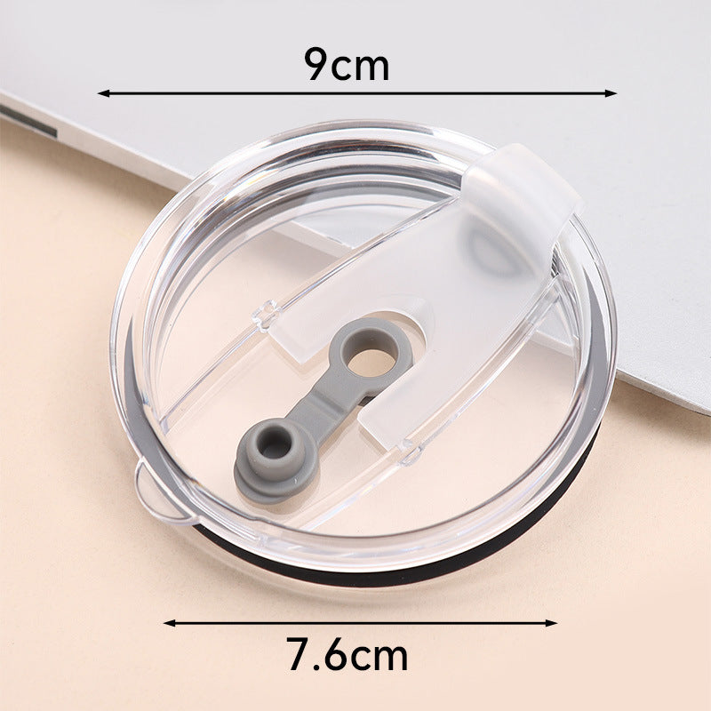 Spillproof Replacement Insulated Tumbler Lid With Silicone Gasket Flip Drinking Cover