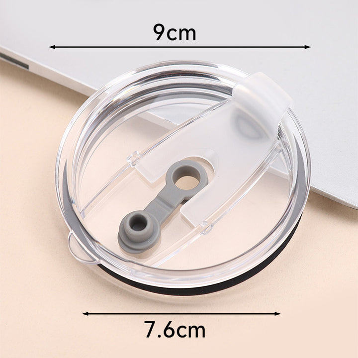 Spillproof Replacement Insulated Tumbler Lid With Silicone Gasket Flip Drinking Cover