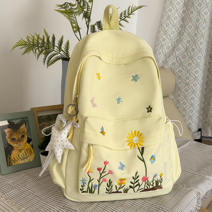 Floral Embroidered Backpack Kalsten 1791204649