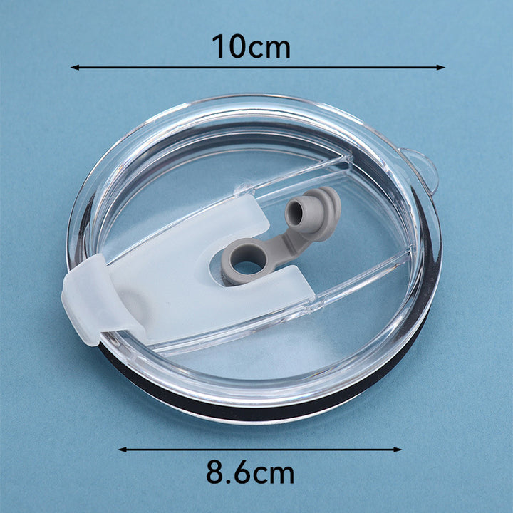 Spillproof Replacement Insulated Tumbler Lid With Silicone Gasket Flip Drinking Cover