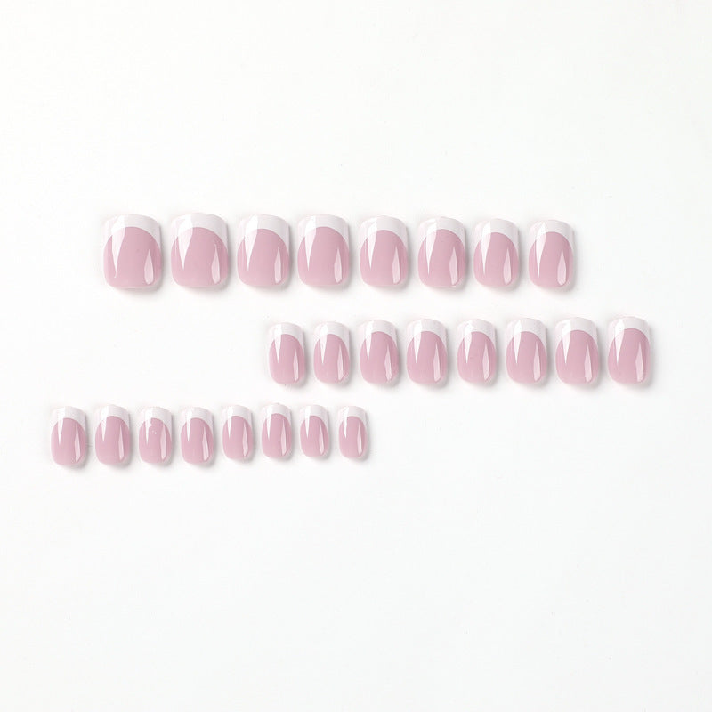 Classic French Tip Nail Art Enhancements Kalsten