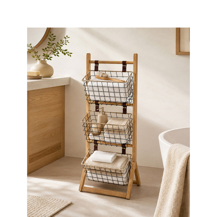 Multifunctional Wire Basket Stand Kalsten
