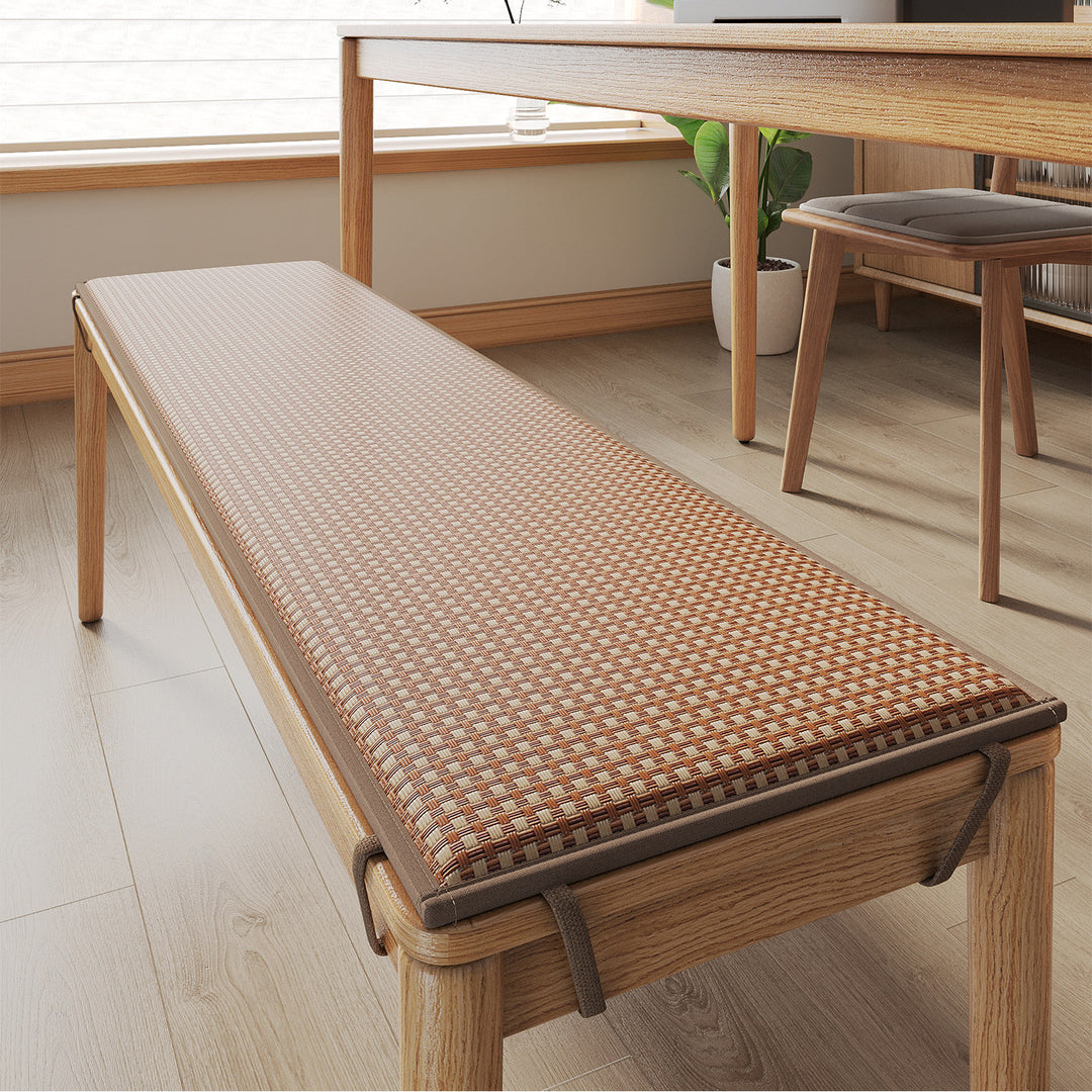 Plush Woven Bench Cushion Mat Kalsten