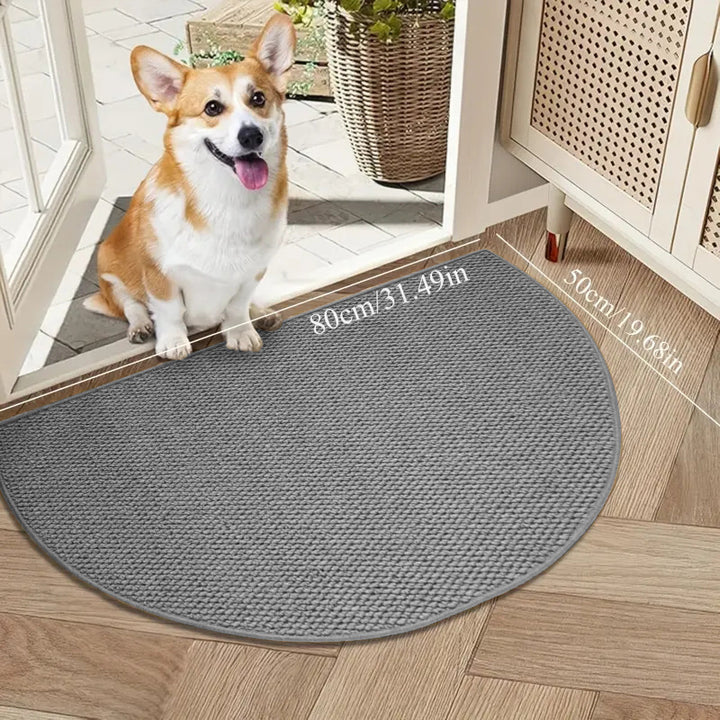 Round Door Mat