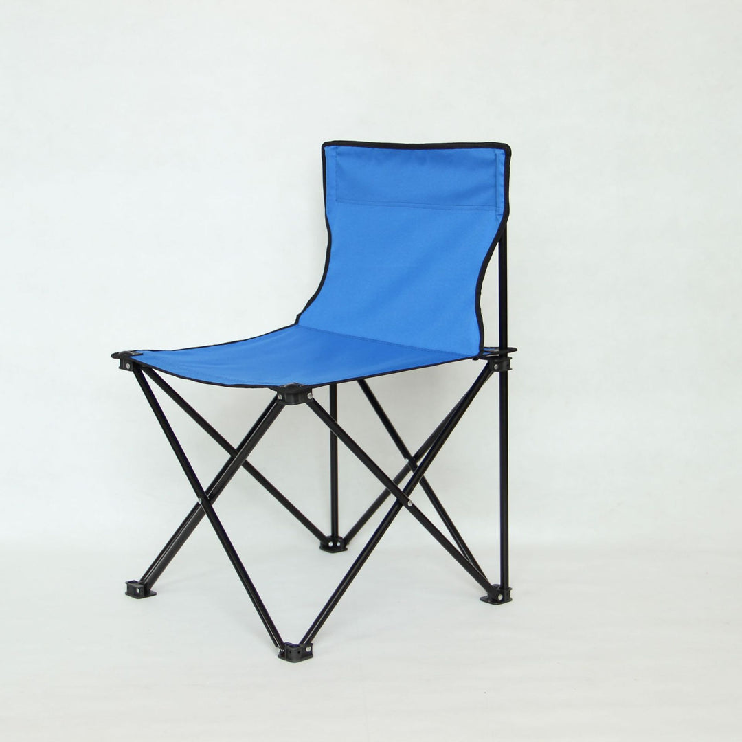 Folding chair with ergonomic backrest and sturdy frame Kalsten