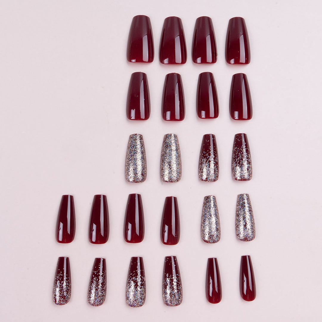Glamorous Glitter Nail Design