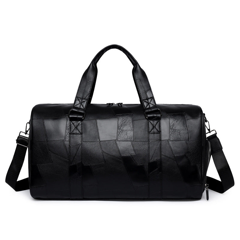 Premium Leather Weekender Duffel Bag Kalsten