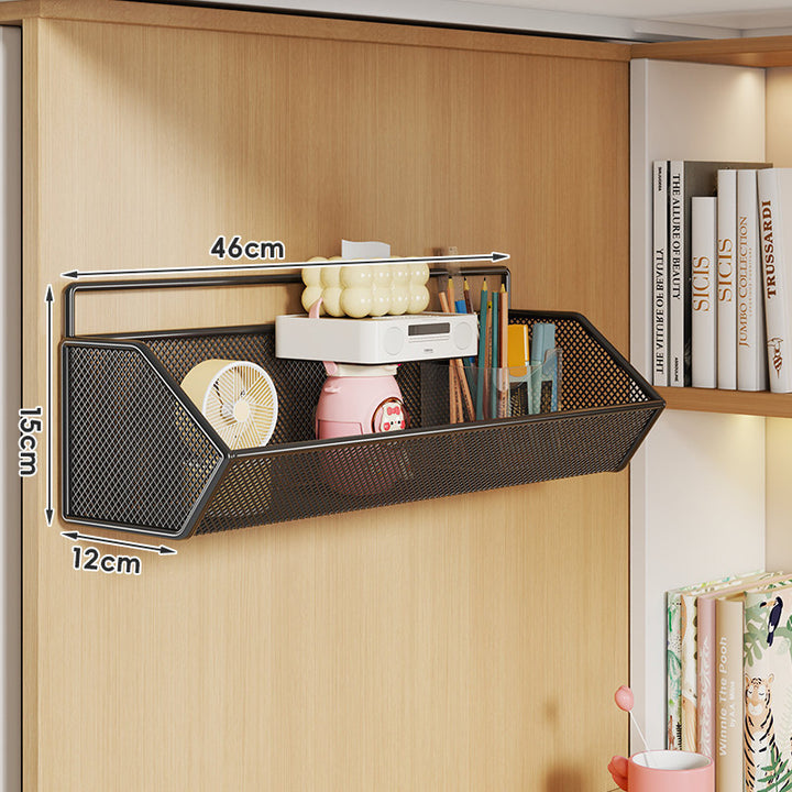 Over-Cabinet Mesh Hanging Storage Basket Shelf Organizer