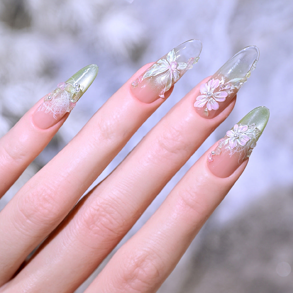 Iridescent Butterfly Nail Art Stickers