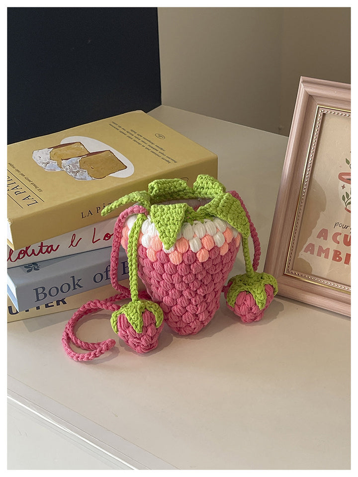 Decorative Crochet Strawberry