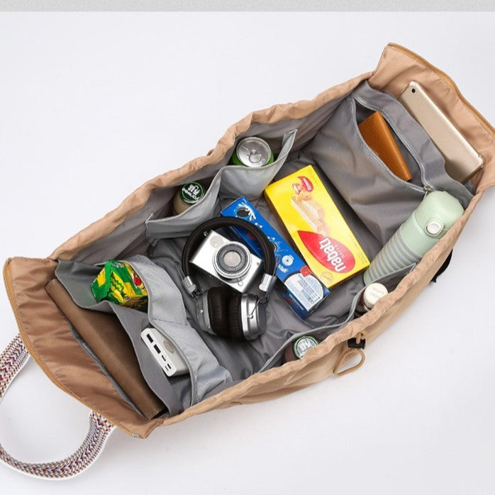 Stylish Multi-Pocket Diaper Tote Kalsten
