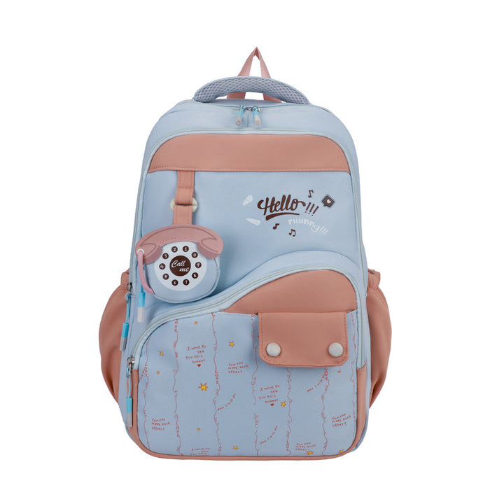 Whimsical Printed Backpack Kalsten