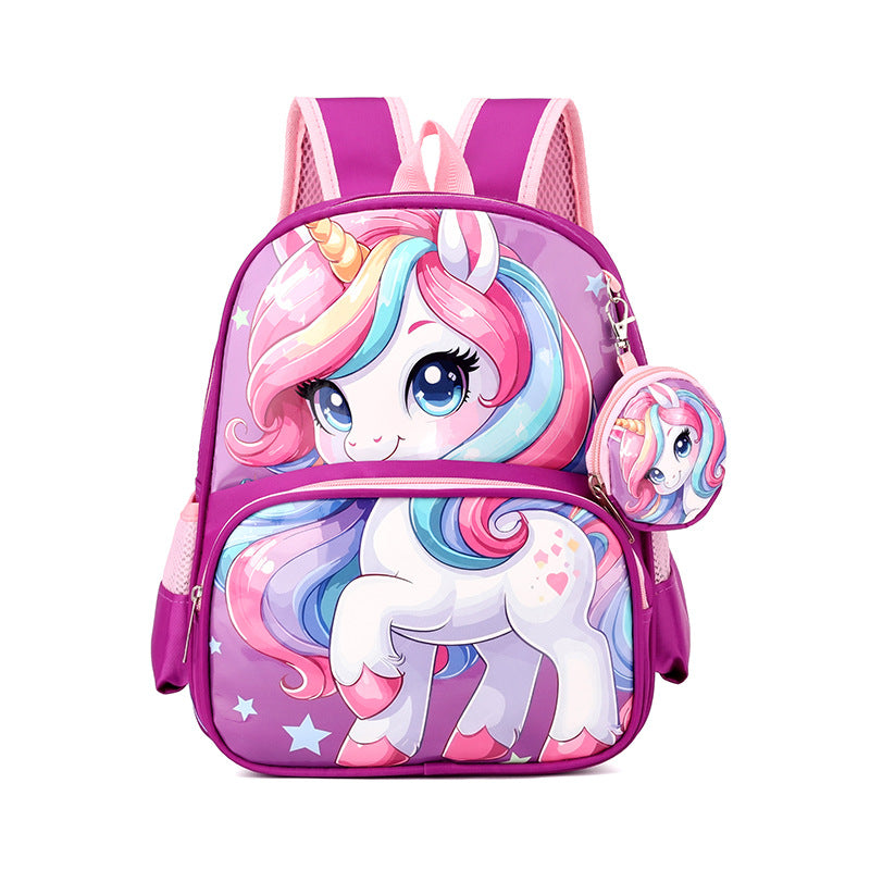 Kids' Adorable Lion-Themed School Backpack Kalsten