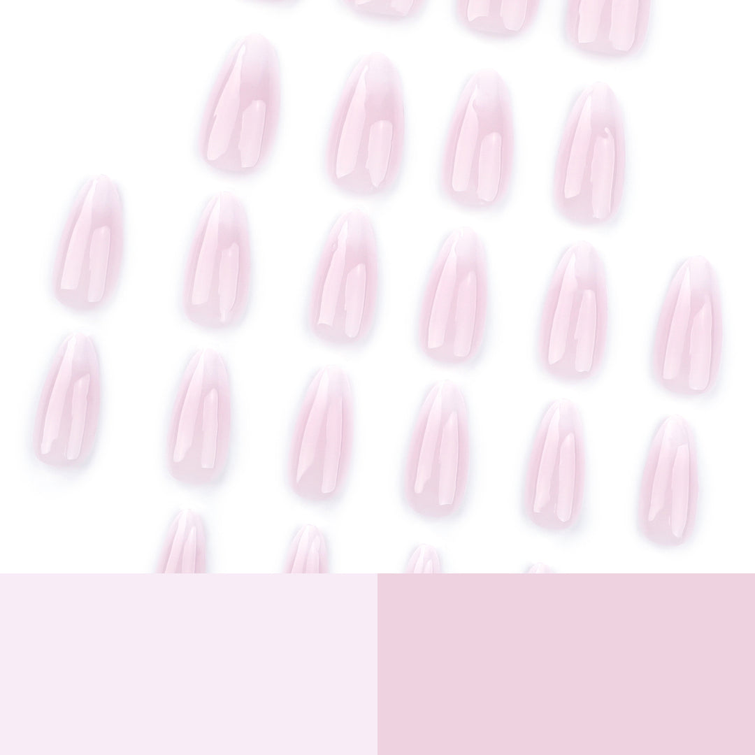 Elegant artificial nails with gentle ombre effect Kalsten