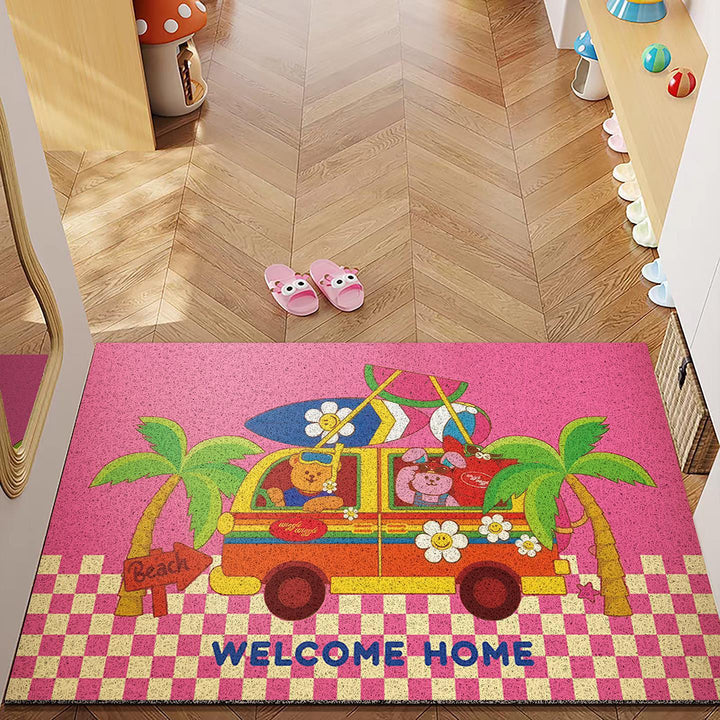 Fun-Themed Welcome Mat Kalsten