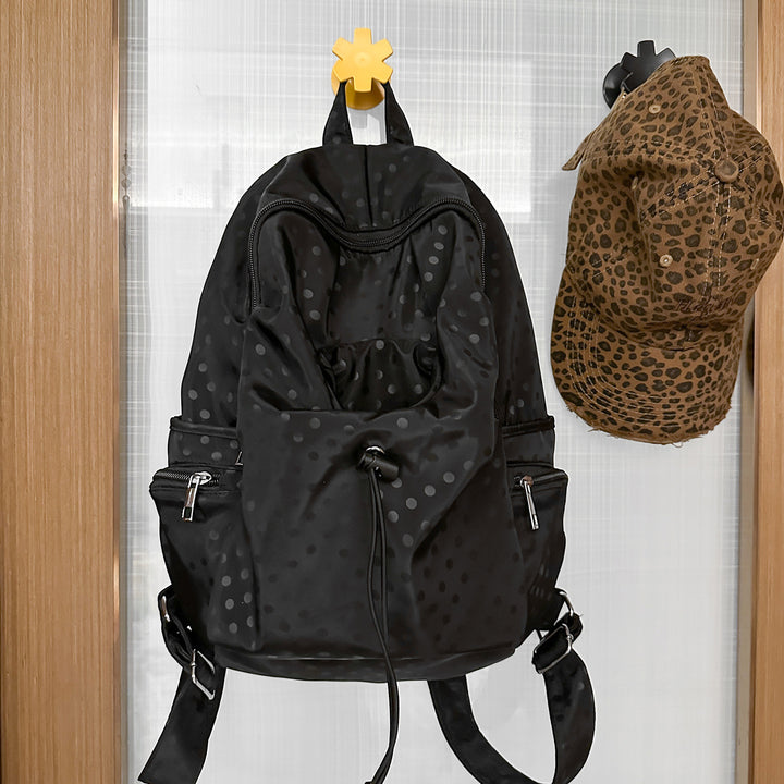 Stylish Polka Dot Drawstring Backpack Kalsten