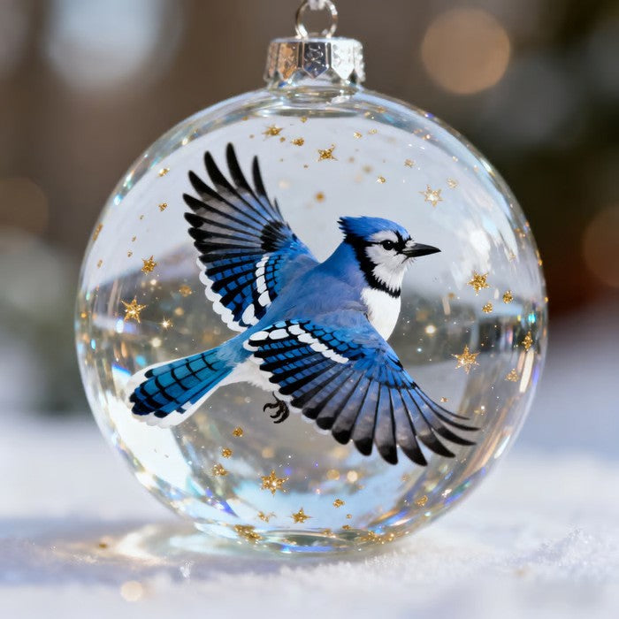 Decorative Glass Bird Ornament Kalsten