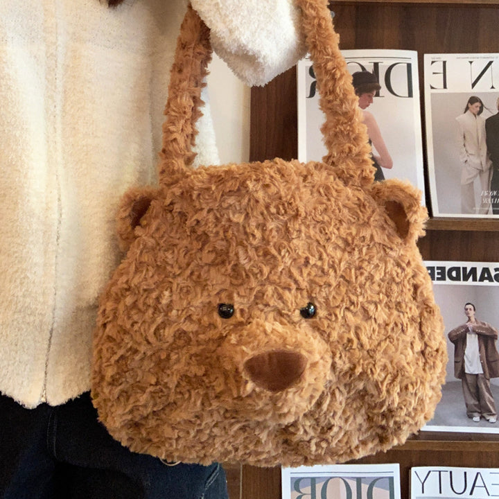 Plush Teddy Bear Shoulder Bag