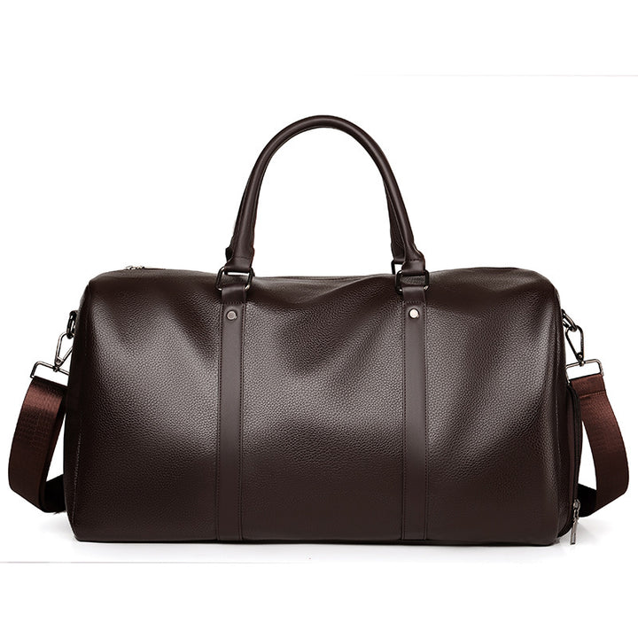 Premium Leather Weekend Duffel Bag Kalsten