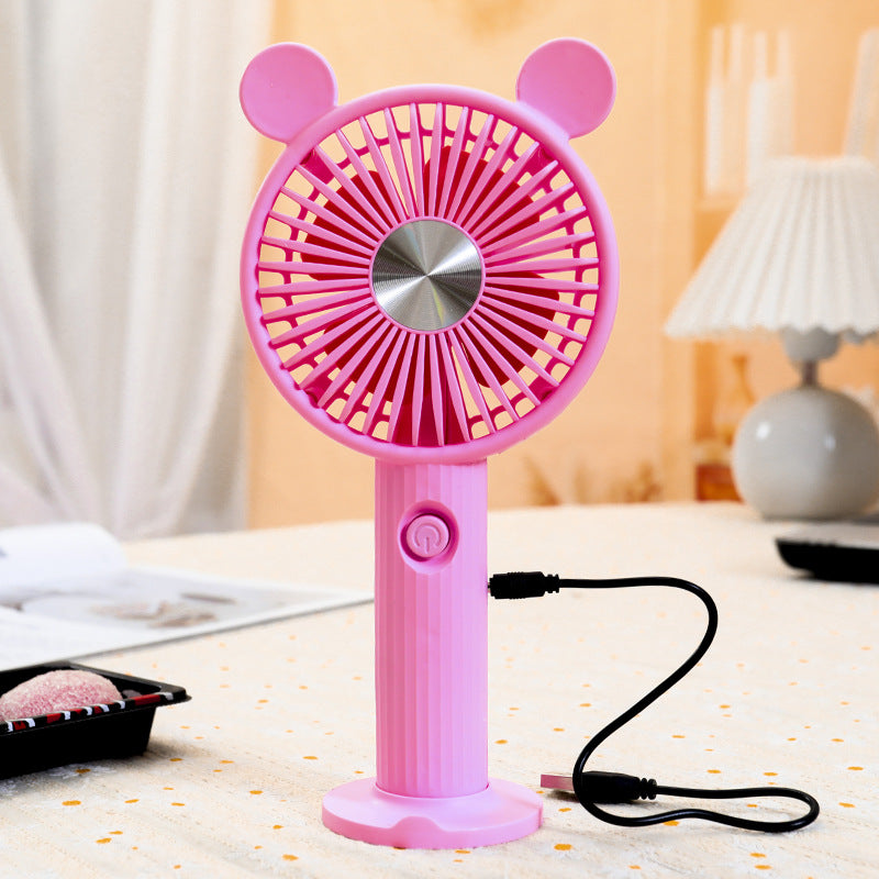 Women's Portable Mini Fan in Cute Animal Design Kalsten