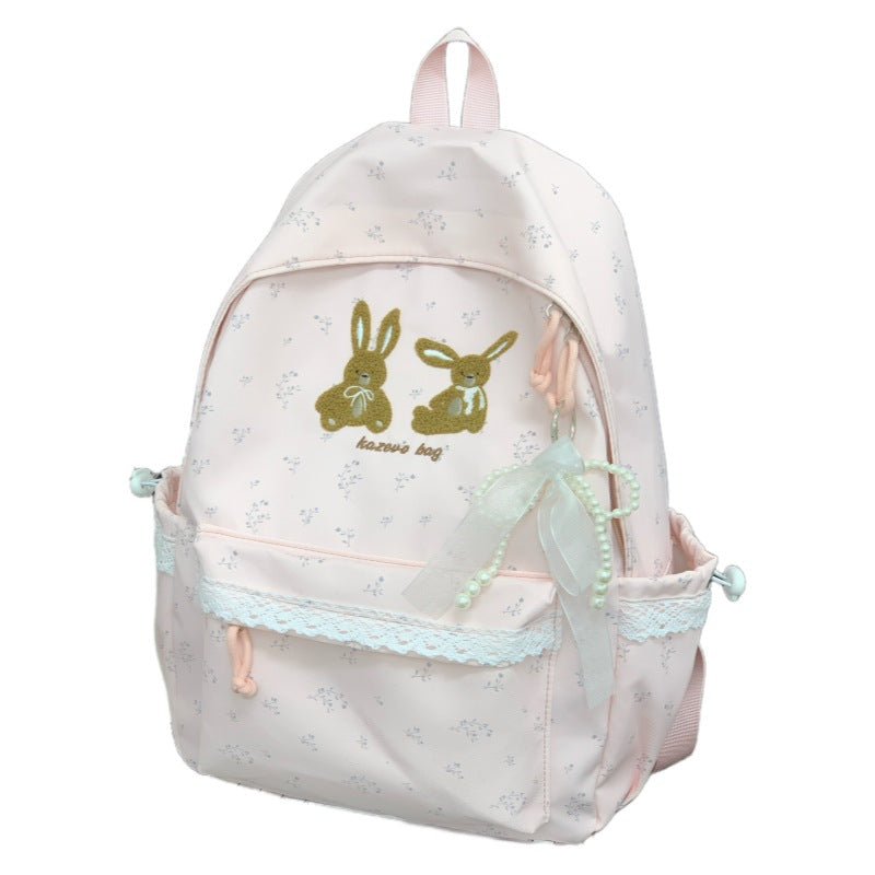 Cute Bunny-Themed Casual Backpack Kalsten