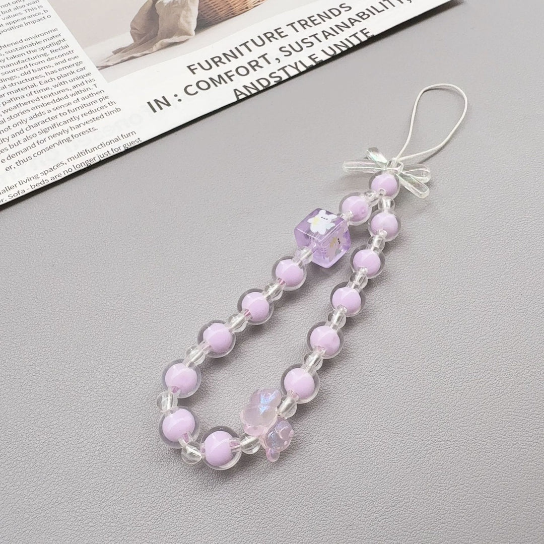 Heart-Shaped Beaded Eyewear Chain Kalsten
