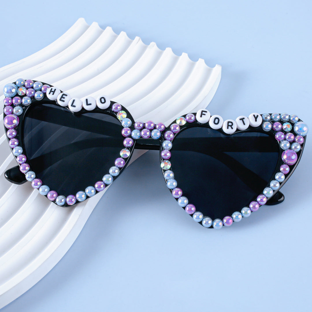 Decorative Birthday-Themed Fashion Sunglasses Kalsten