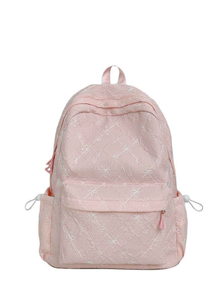 Backpack with Stylish Embossed Design and Multiple Compartments Kalsten