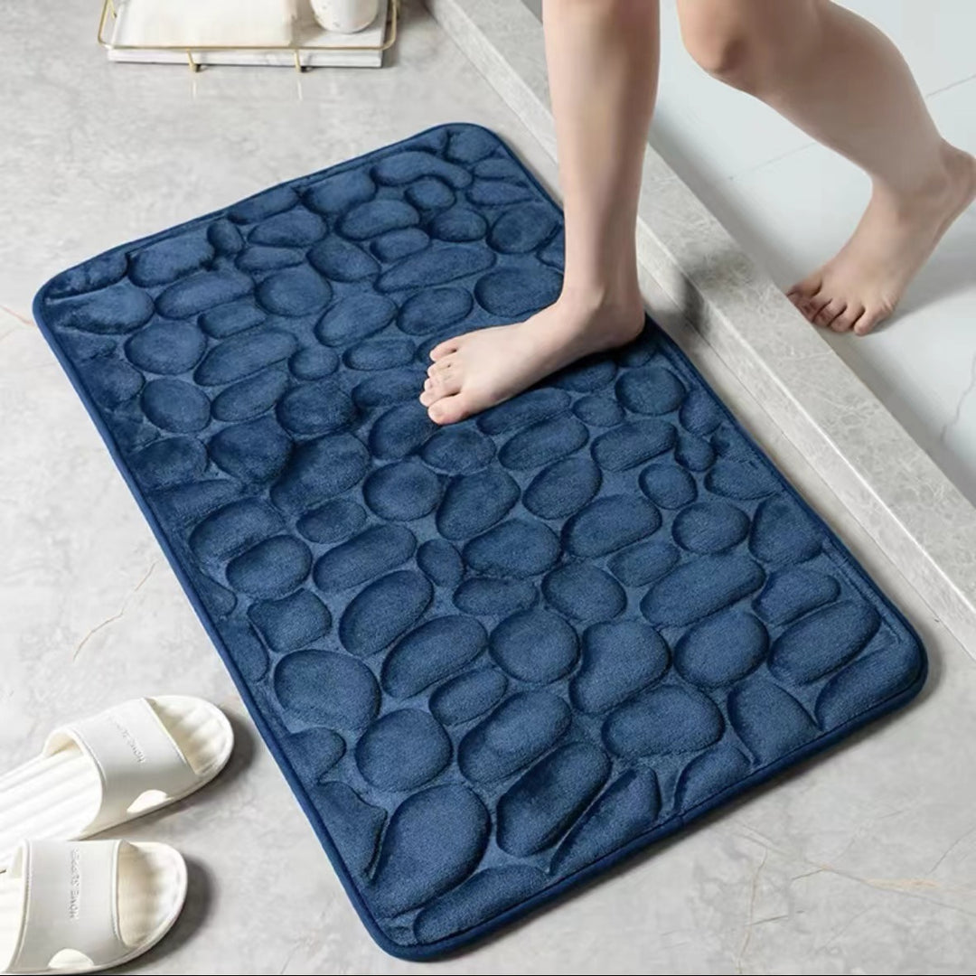 Soft Textured Bath Mat for Bathroom Floor