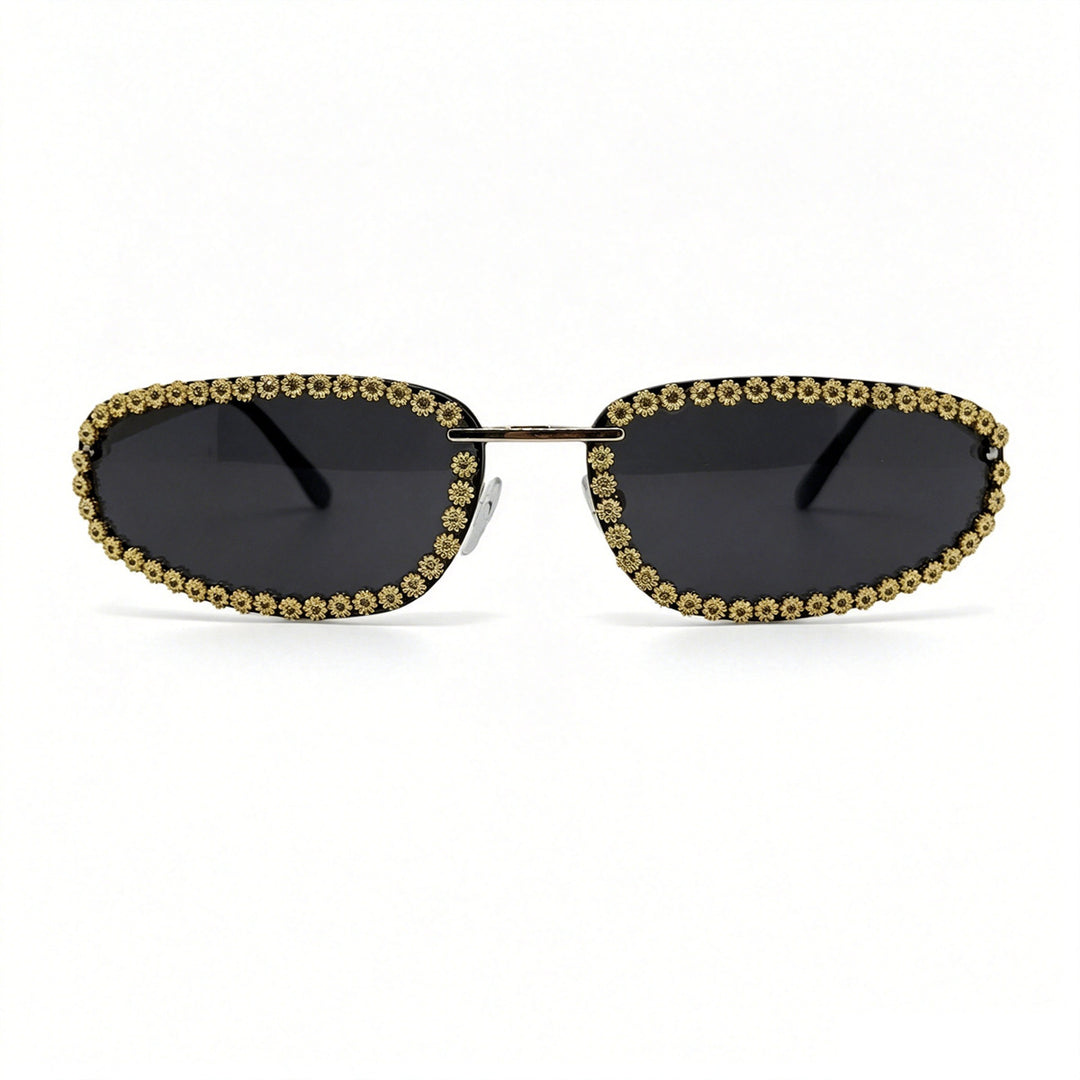 Ladies fashionable sunglasses with sparkling stone embellishment Kalsten