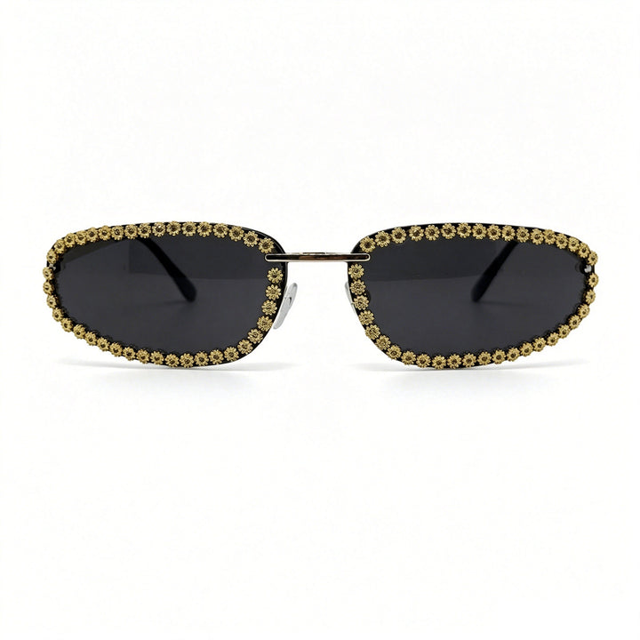 Ladies fashionable sunglasses with sparkling stone embellishment Kalsten