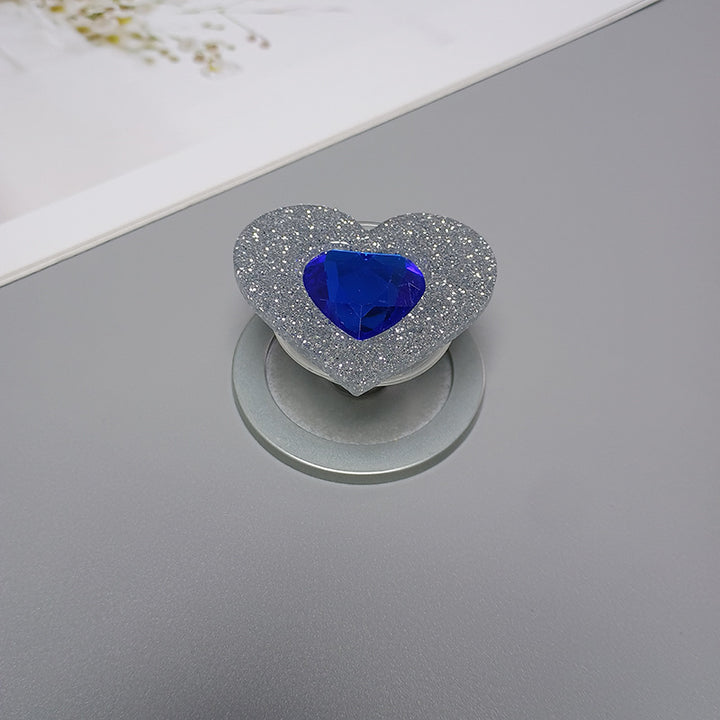 Decorative Heart-Shaped Phone Grip Kalsten