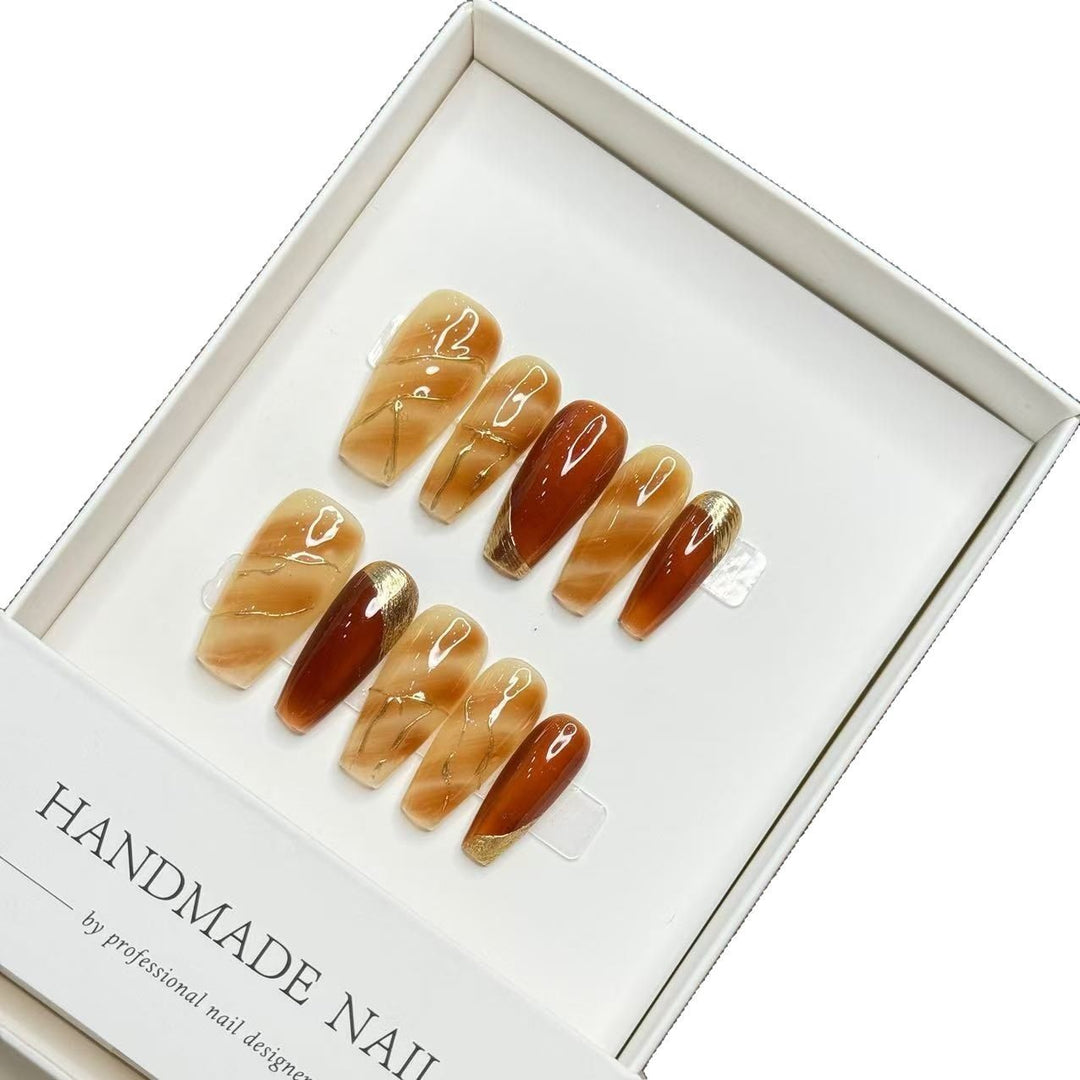 Artisan Decorative Press-On Nail Set  1791772929