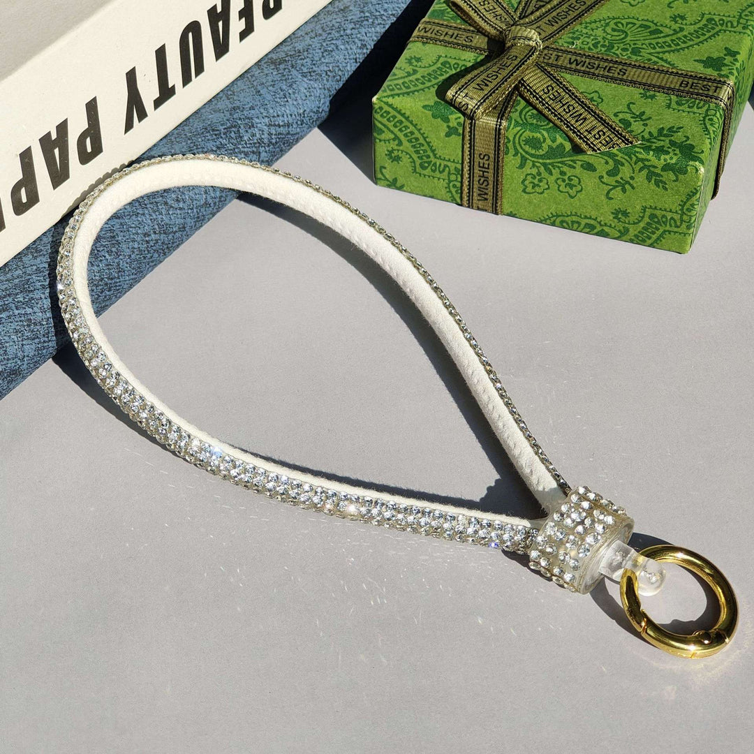 Sparkling Rhinestone Phone Lanyard Kalsten