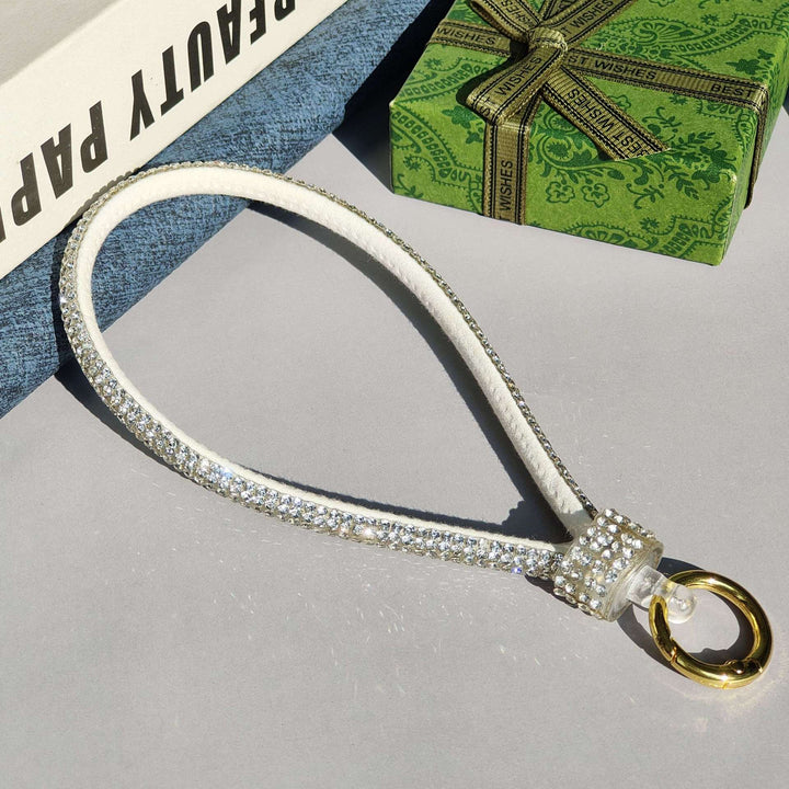 Sparkling Rhinestone Phone Lanyard Kalsten