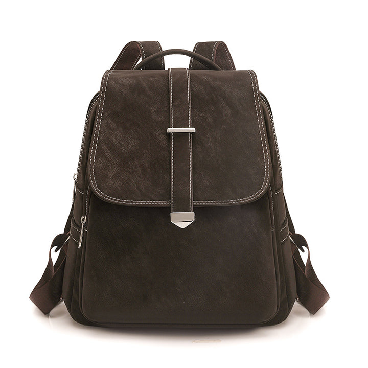 Stylish Faux Leather Backpack Kalsten
