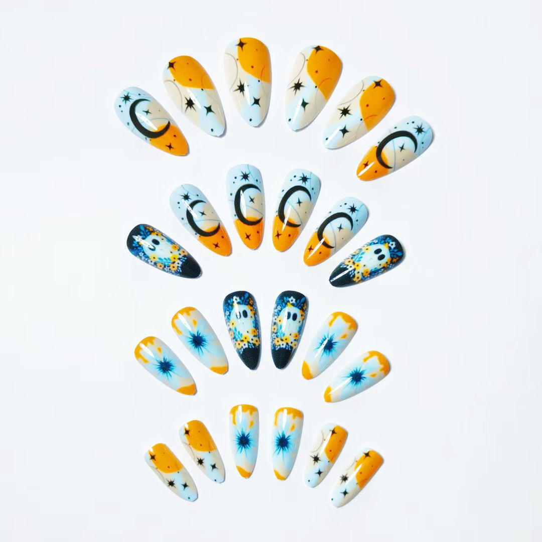 Creative Halloween-style Art Nails Kalsten