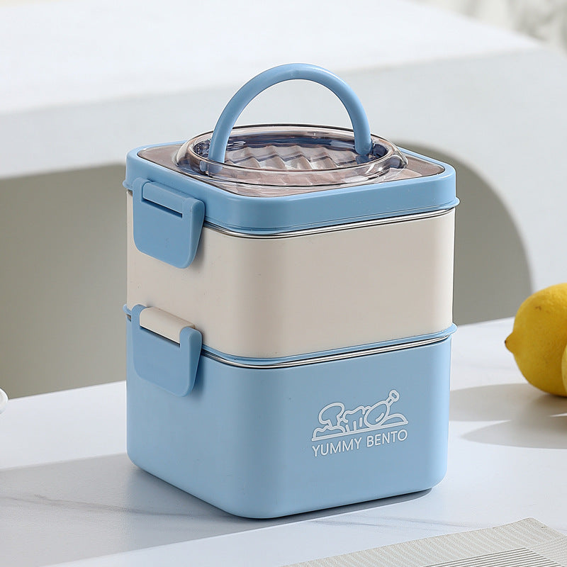 Portable Multi-Compartment Lunch Carrier