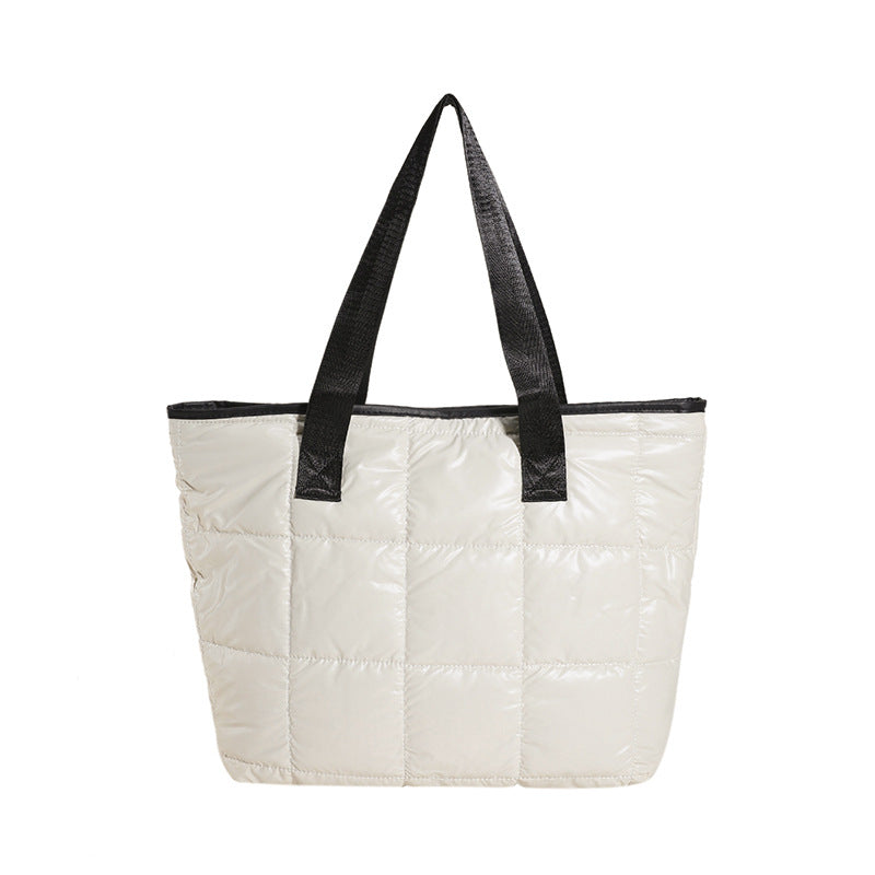 Insulated Puffer Tote Bag