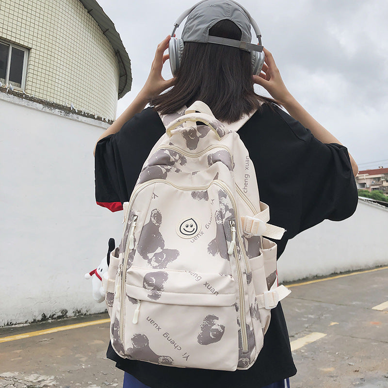 Playful Patterned Backpack Kalsten